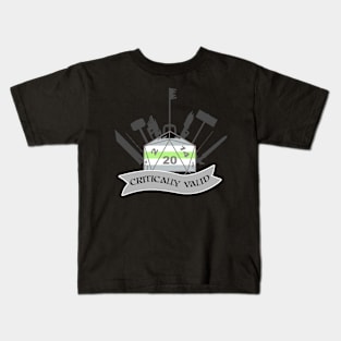 Critically Valid: Agender Pride Kids T-Shirt